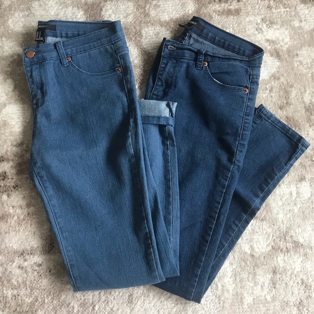 Forever 21 jeans — 2 pair